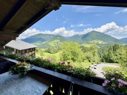<strong>Unglaubliche Aussicht</strong><br>aus der Ferienwohnung 