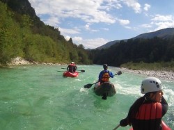 Unterwegs mit dem Kajak