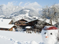 Selbstversorgerhaus im Winter